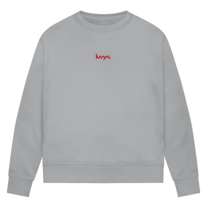 Damen Premium Bio Sweatshirt LUVYN RED 26