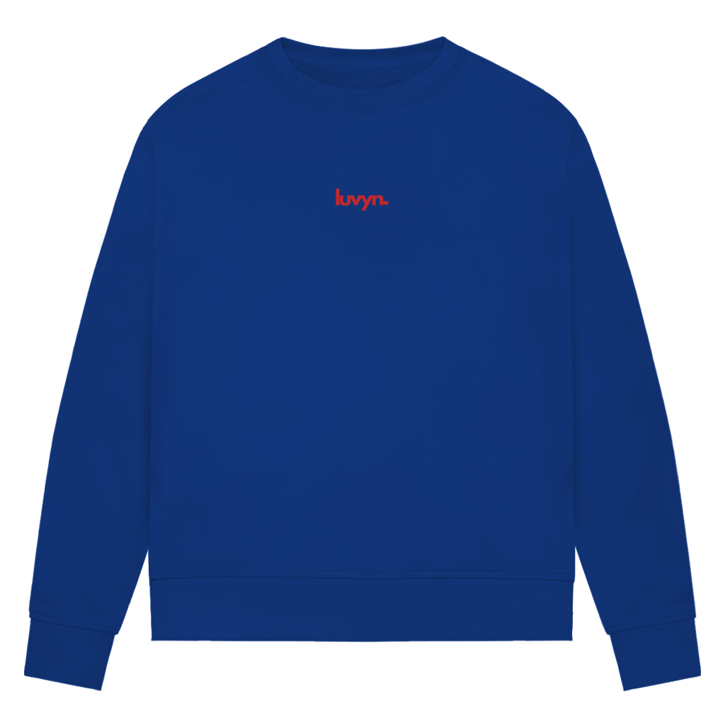 Damen Premium Bio Sweatshirt LUVYN RED 26