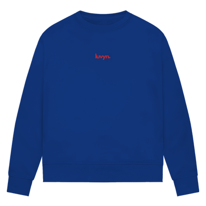 Damen Premium Bio Sweatshirt LUVYN RED 26