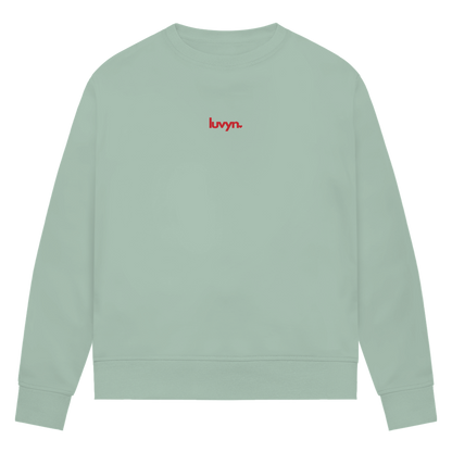 Damen Premium Bio Sweatshirt LUVYN RED 26