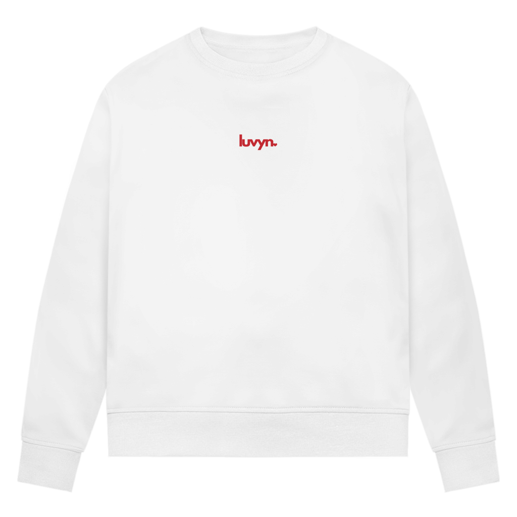 Damen Premium Bio Sweatshirt LUVYN RED 26