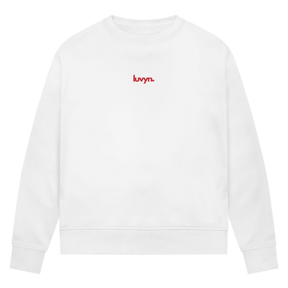Damen Premium Bio Sweatshirt LUVYN RED 26
