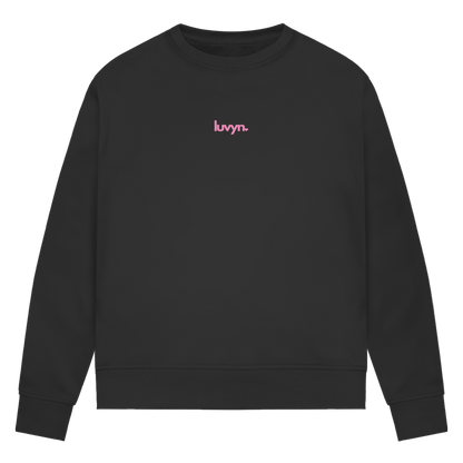 Damen Premium Bio Sweatshirt LUVYN PINK 26