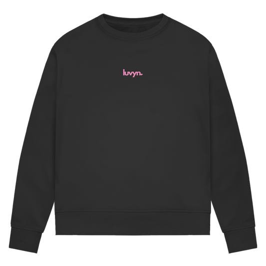 Damen Premium Bio Sweatshirt LUVYN PINK 26