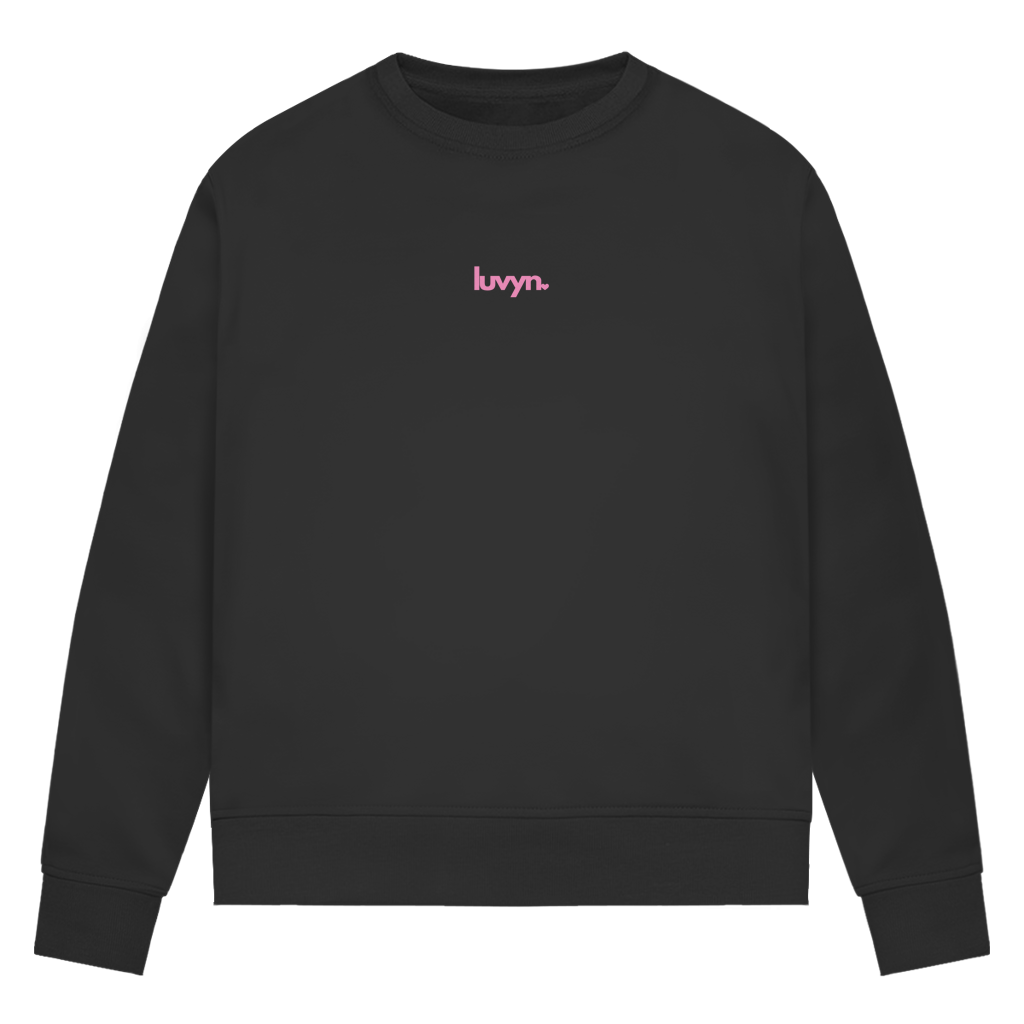 Damen Premium Bio Sweatshirt LUVYN PINK 26
