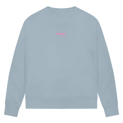 Damen Premium Bio Sweatshirt LUVYN PINK 26