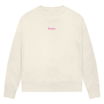 Damen Premium Bio Sweatshirt LUVYN PINK 26