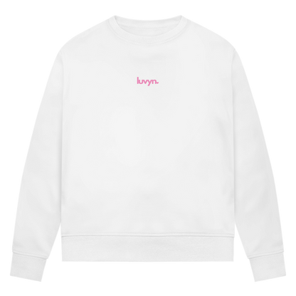 Damen Premium Bio Sweatshirt LUVYN PINK 26