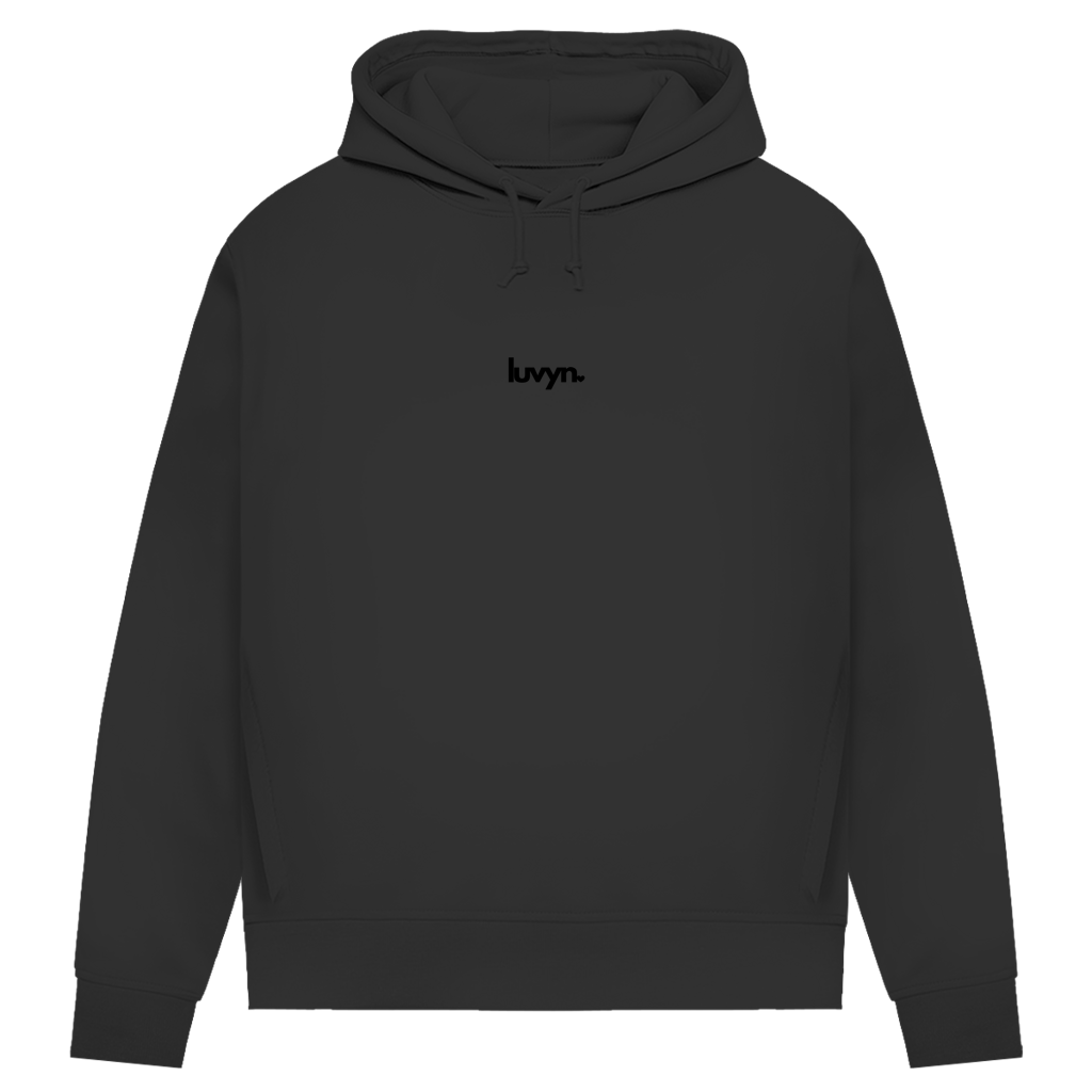 Damen Premium Bio Hoodie LUVYN BLACK 26