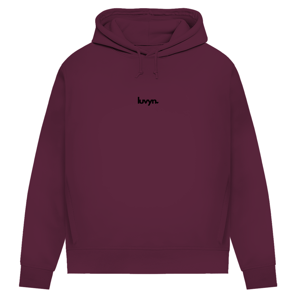 Damen Premium Bio Hoodie LUVYN BLACK 26