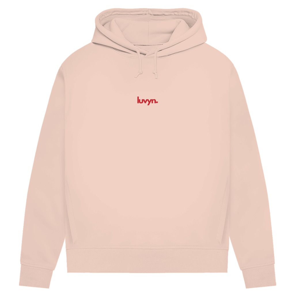 Damen Premium Bio Hoodie LUVYN RED 26