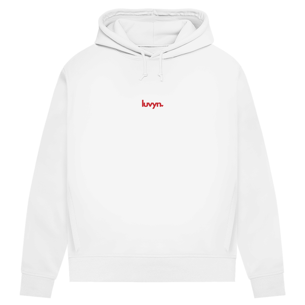 Damen Premium Bio Hoodie LUVYN RED 26