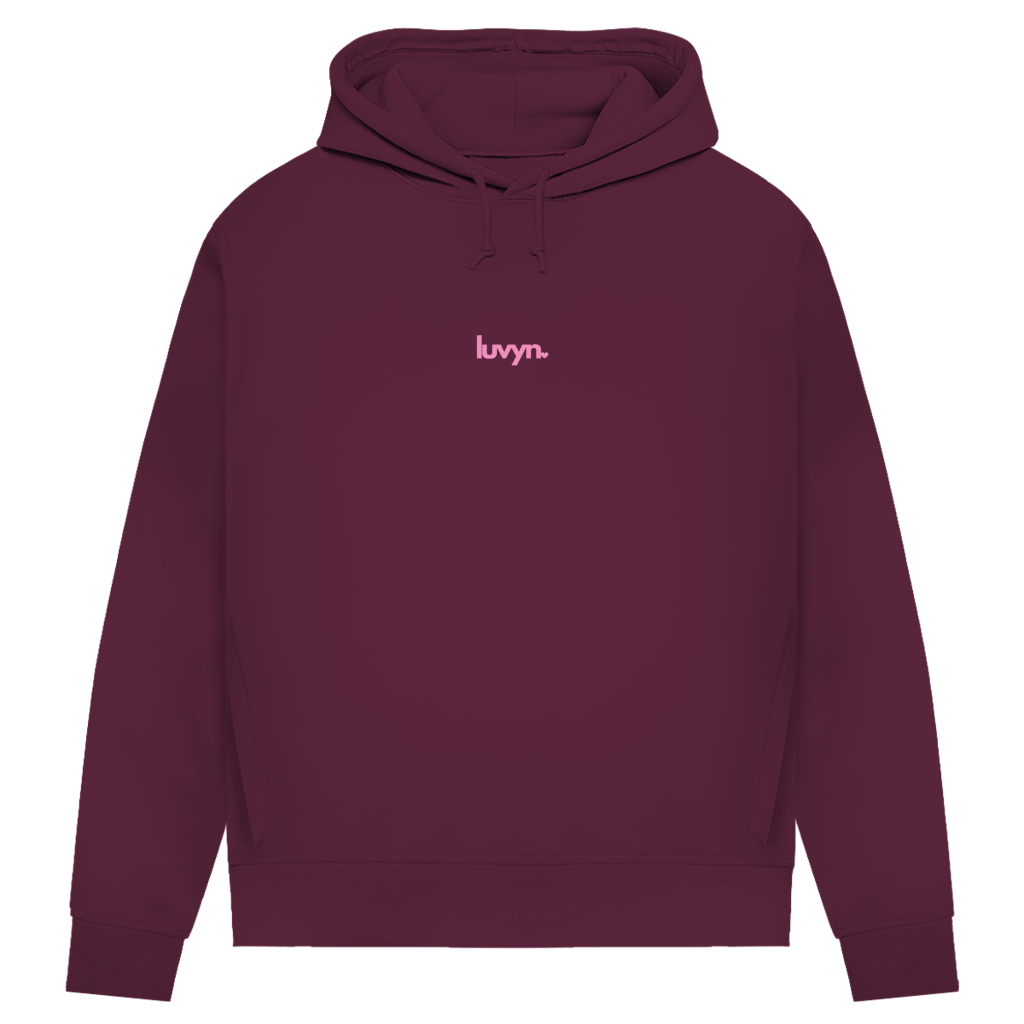 Damen Premium Bio Hoodie LUVYN PINK 26