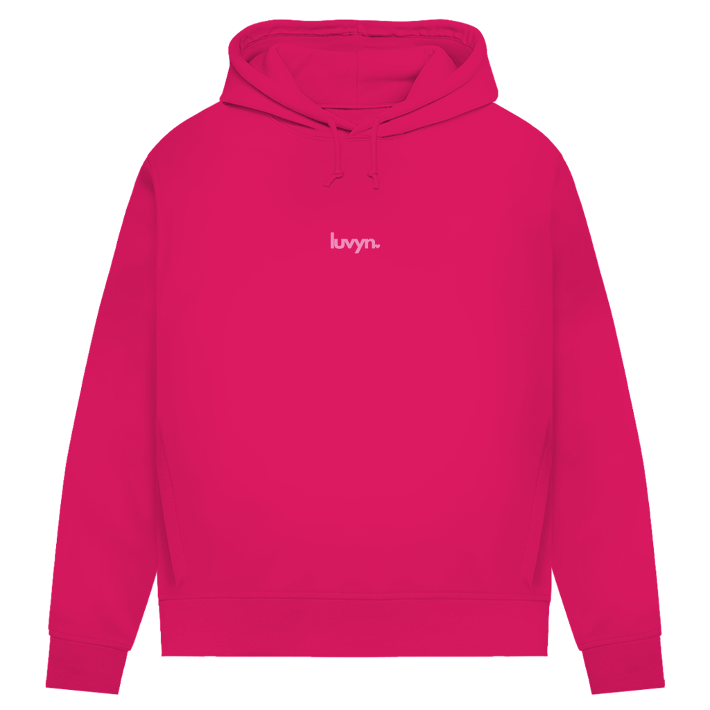 Damen Premium Bio Hoodie LUVYN PINK 26