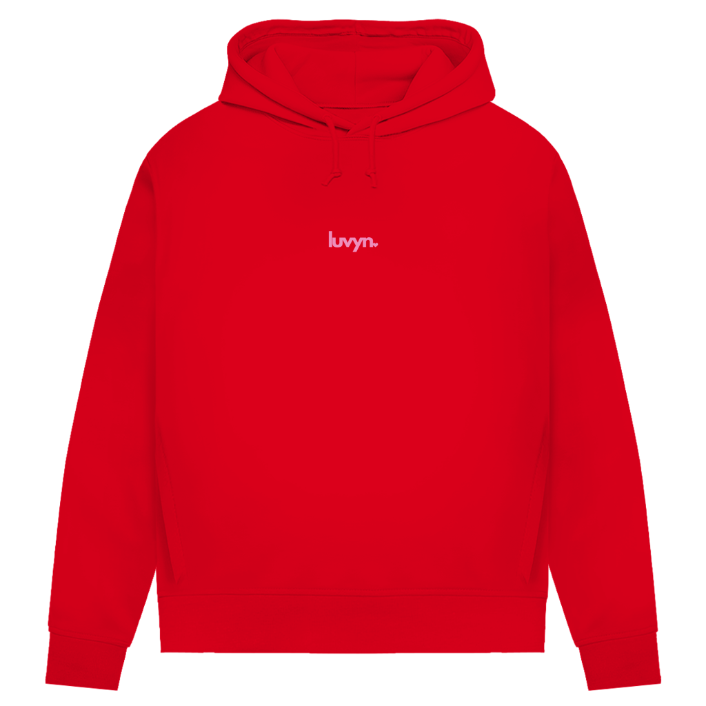 Damen Premium Bio Hoodie LUVYN PINK 26
