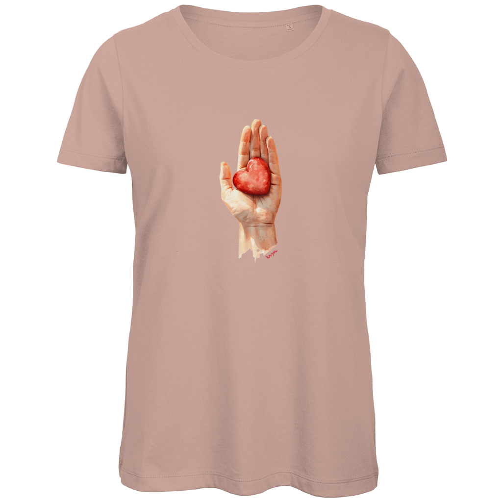 Damen Premium Bio T-Shirt Herzstück 26