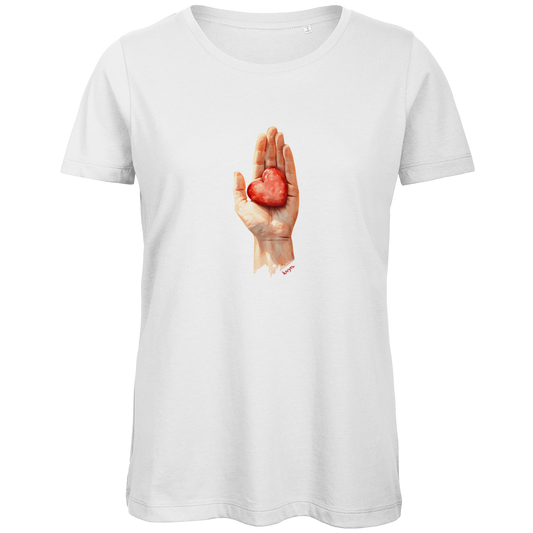 Damen Premium Bio T-Shirt Herzstück 26