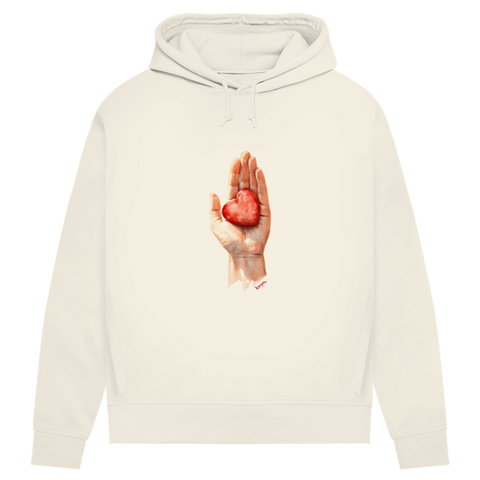 Damen Premium Bio Hoodie Herzstück 26