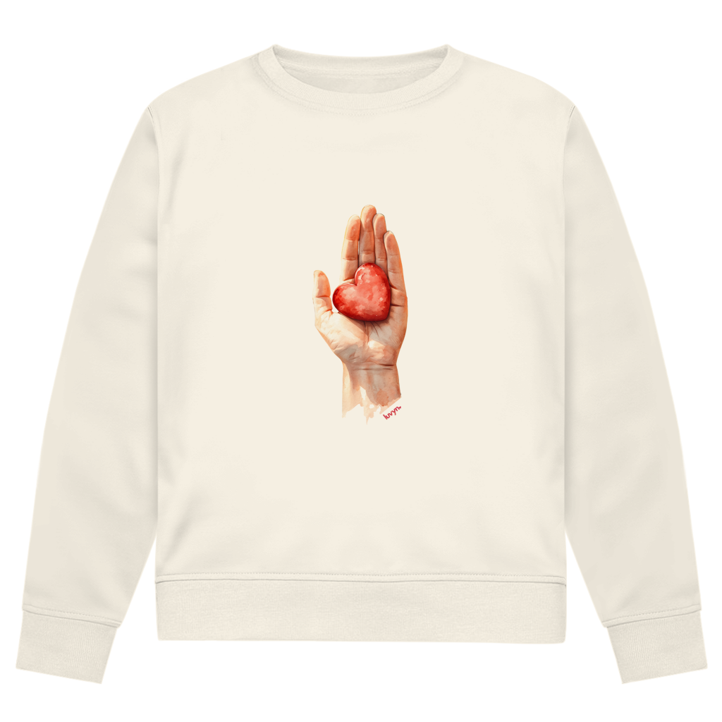 Herren Premium Bio Sweatshirt Herzstück 26