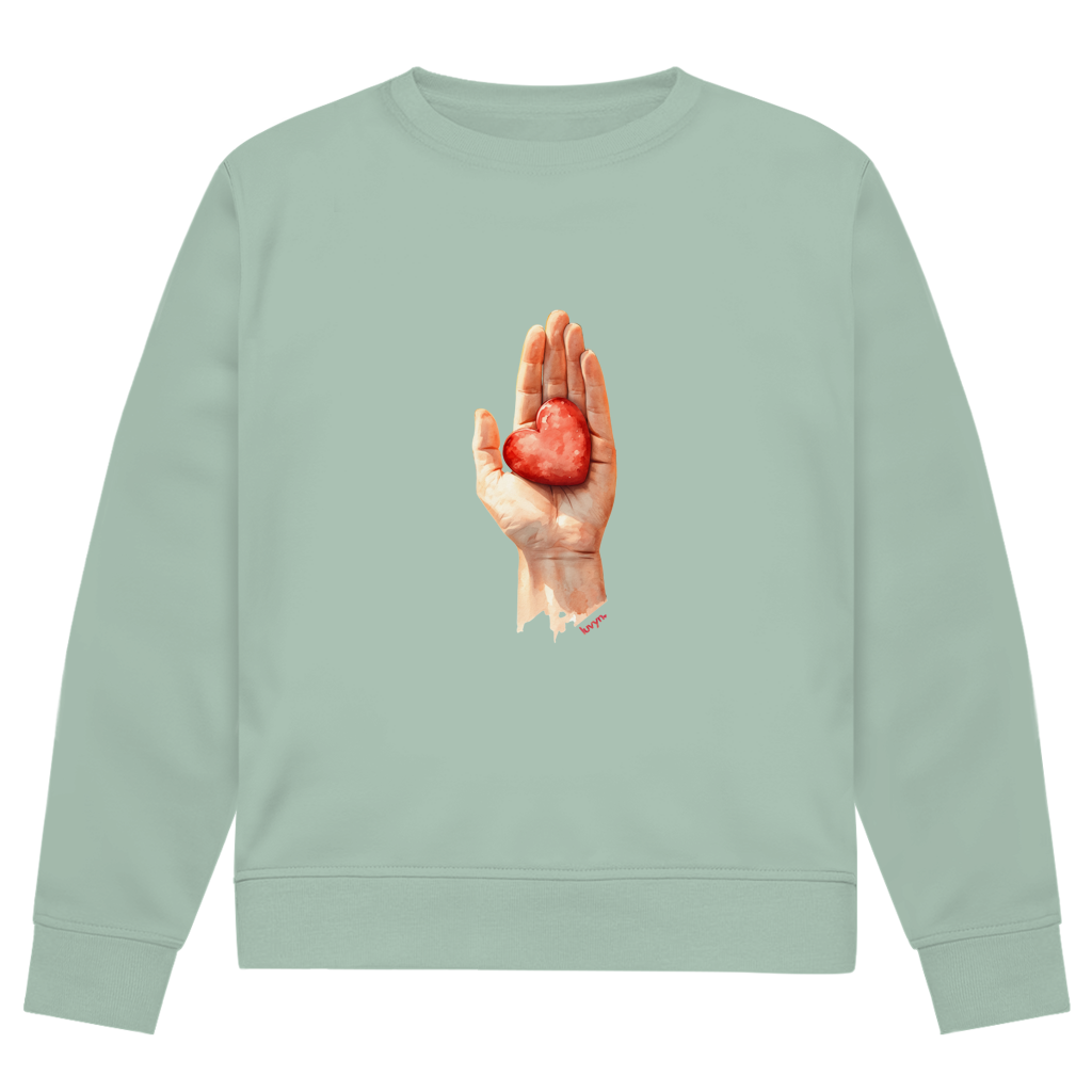 Herren Premium Bio Sweatshirt Herzstück 26