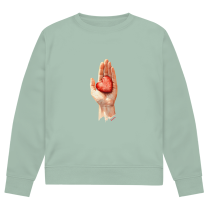Herren Premium Bio Sweatshirt Herzstück 26