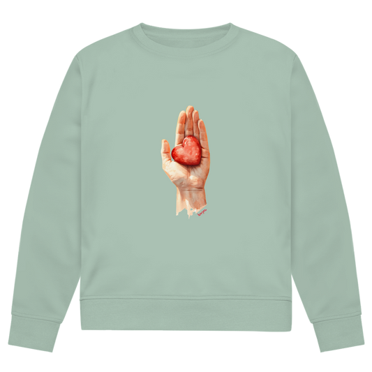 Herren Premium Bio Sweatshirt Herzstück 26