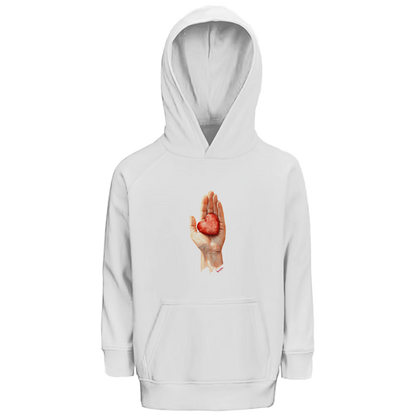 Kinder Premium Bio Hoodie Herzstück 26