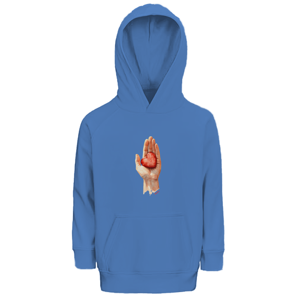Kinder Premium Bio Hoodie Herzstück 26