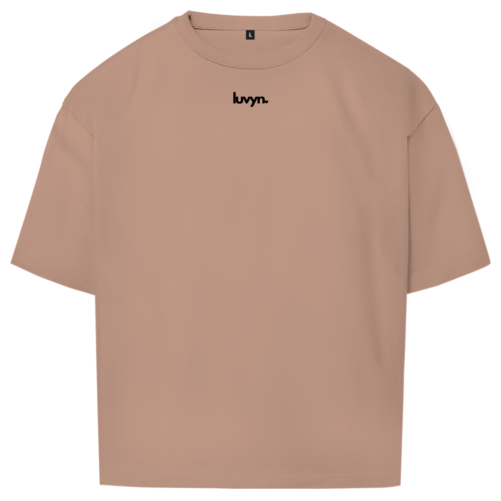 Oversize Premium T-Shirt LUVYN BLACK