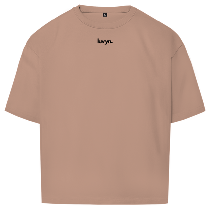 Oversize Premium T-Shirt LUVYN BLACK