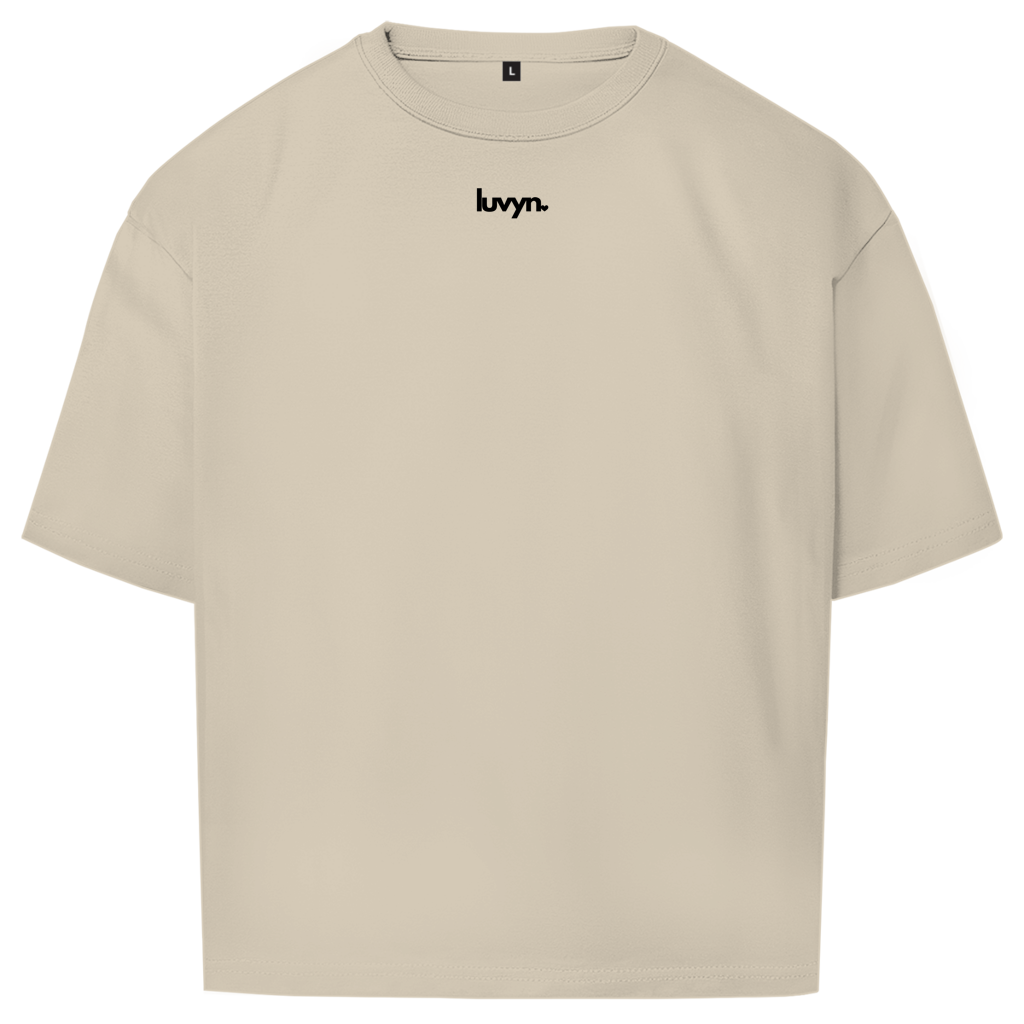 Oversize Premium T-Shirt LUVYN BLACK