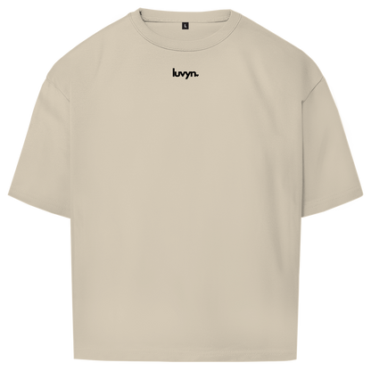 Oversize Premium T-Shirt LUVYN BLACK
