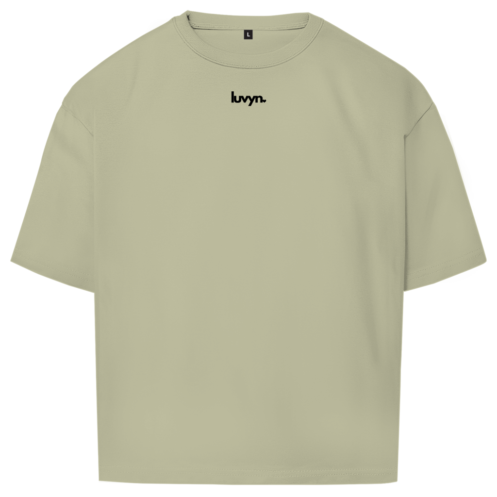 Oversize Premium T-Shirt LUVYN BLACK