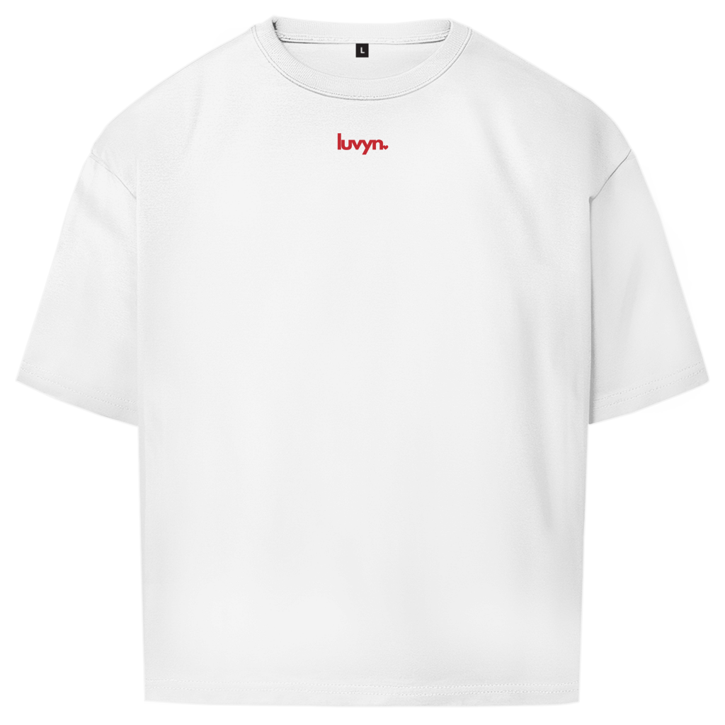 Oversize Premium T-Shirt LUVYN RED