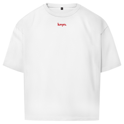 Oversize Premium T-Shirt LUVYN RED