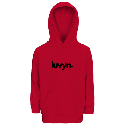 Kinder Premium Bio Hoodie LUVYN BLACK