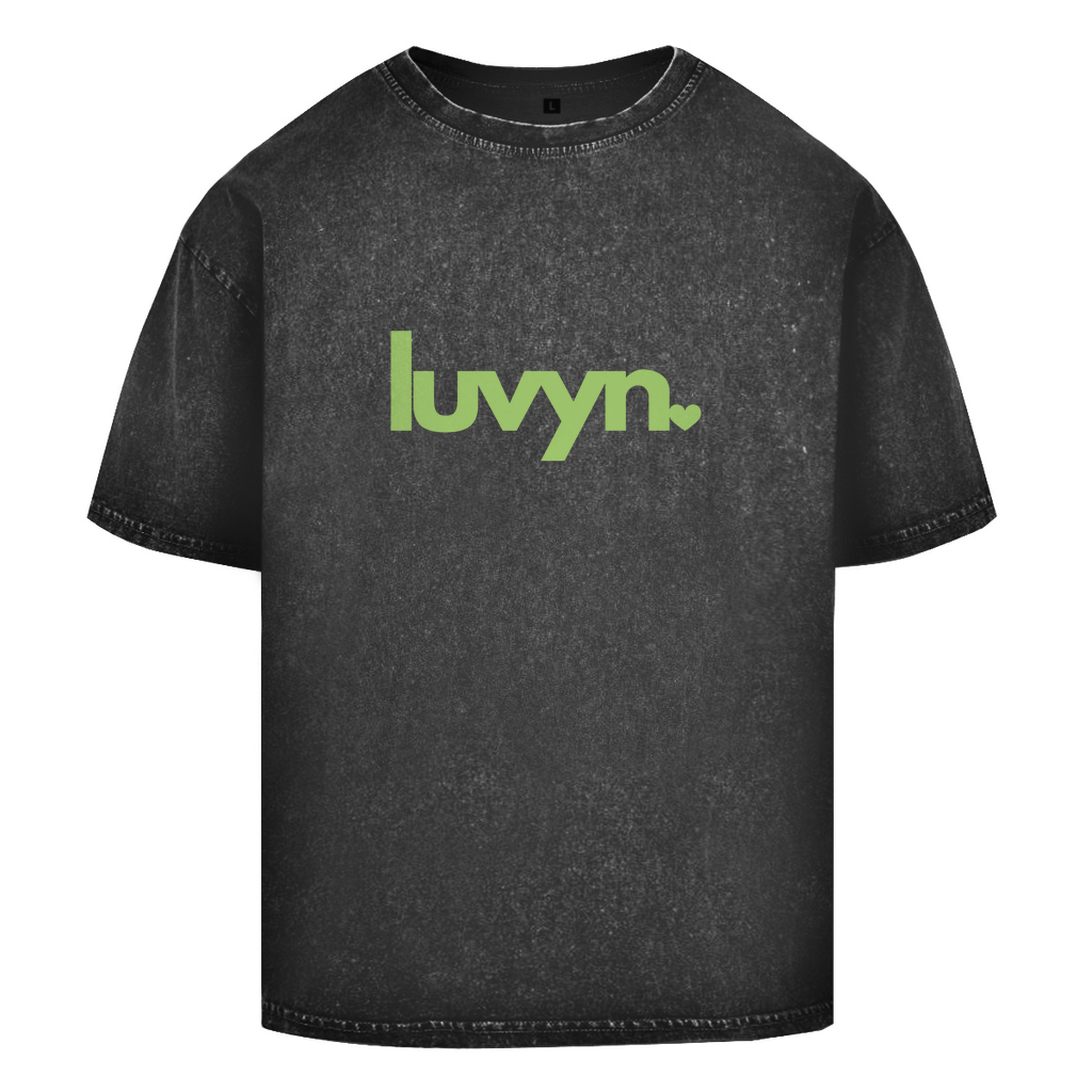 Oversize Washed T-Shirt LUVYN LIME