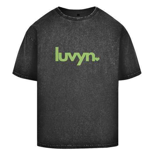 Oversize Washed T-Shirt LUVYN LIME