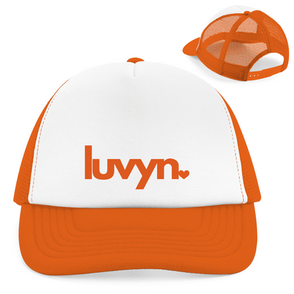Retro Trucker Cap LUVYN ORANGE