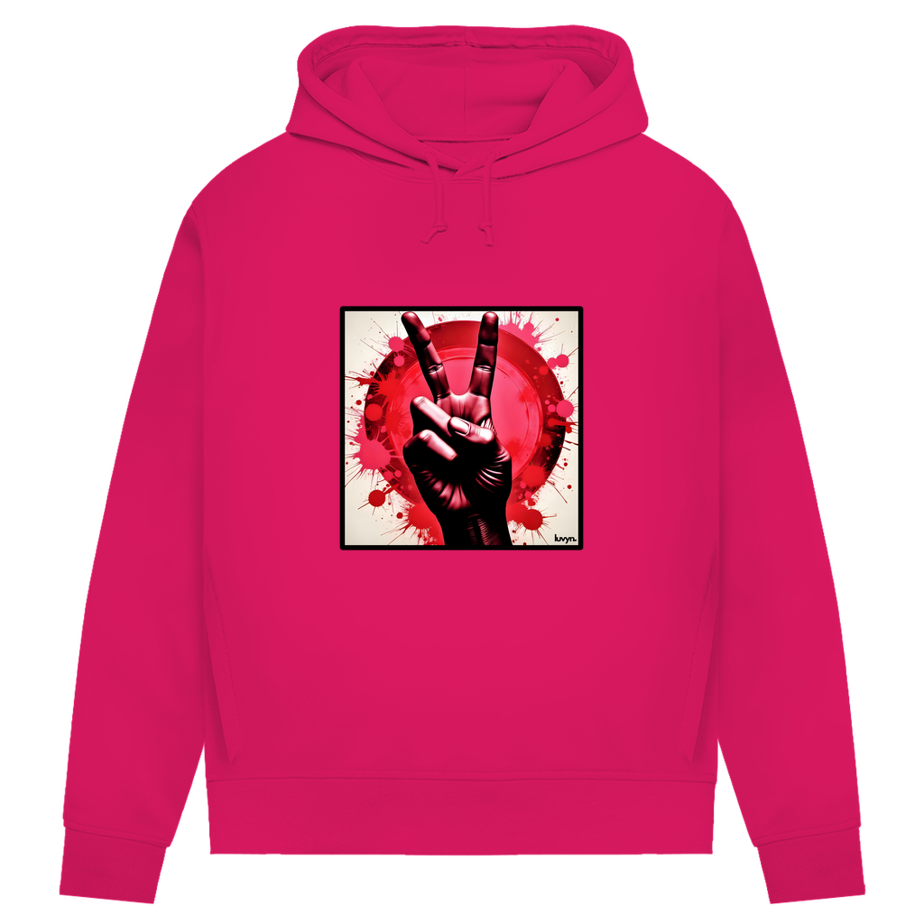 Damen Premium Bio Hoodie Piece of Peace