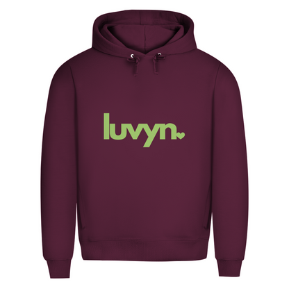 Herren Premium Bio Hoodie LUVYN LIME