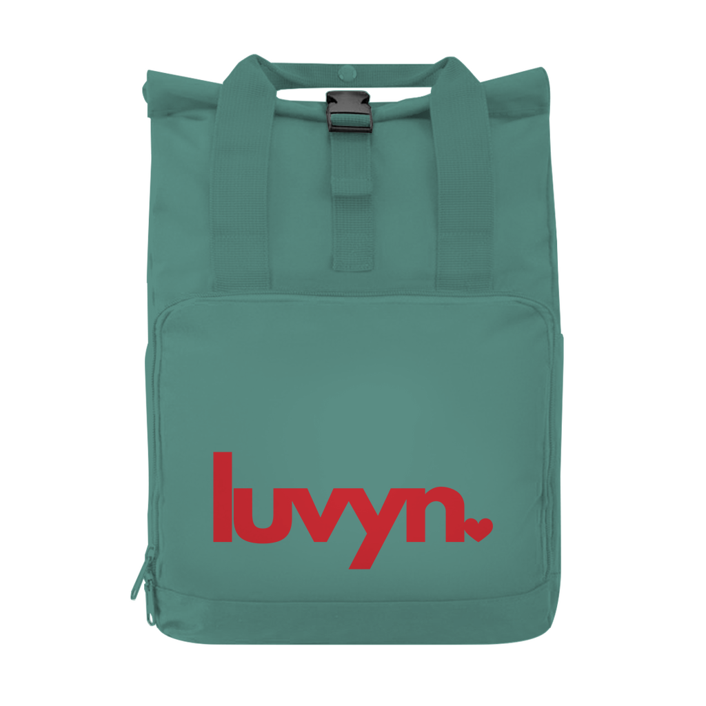 Rucksack mit Seitentasche LUVYN RED