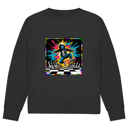 Herren Premium Bio Sweatshirt Chess Splash