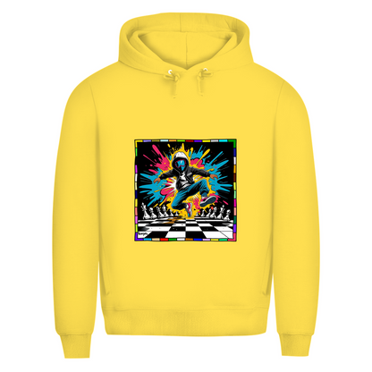 Herren Premium Bio Hoodie Chess Splash