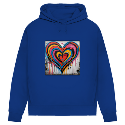 Damen Premium Bio Hoodie Heartcore