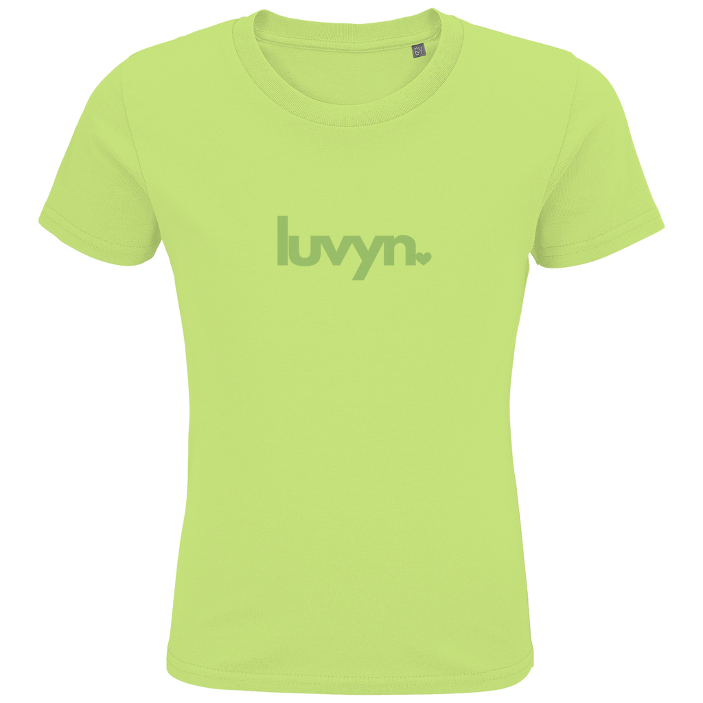 Kids Premium Bio T-Shirt LUVYN LIME