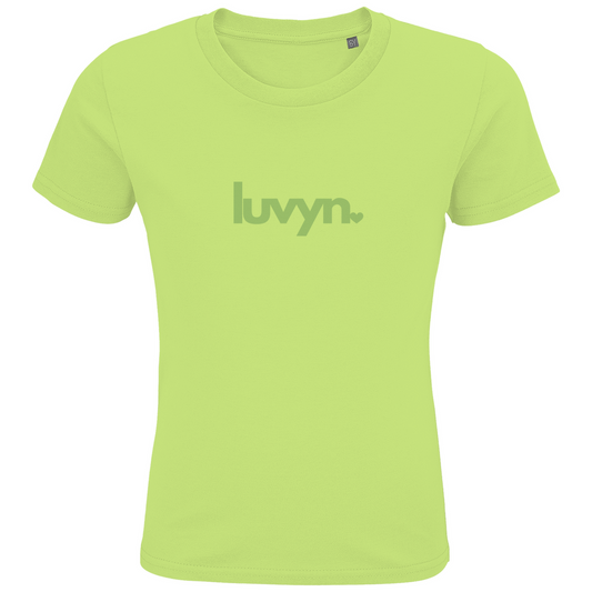Kids Premium Bio T-Shirt LUVYN LIME
