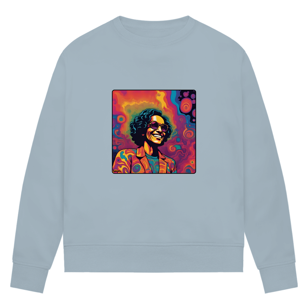 Damen Premium Bio Sweatshirt Happy Color´s