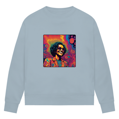 Damen Premium Bio Sweatshirt Happy Color´s