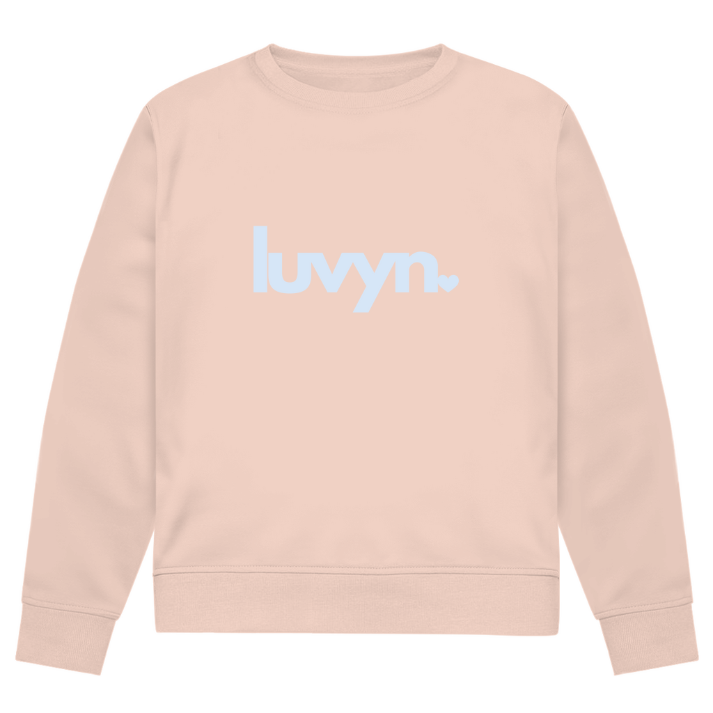 Herren Premium Bio Sweatshirt LUVYN BLUE